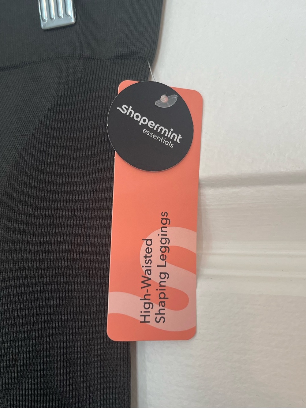 NWT Shapermint Dark Grey High-Waist Leggings - Picture 3 of 4